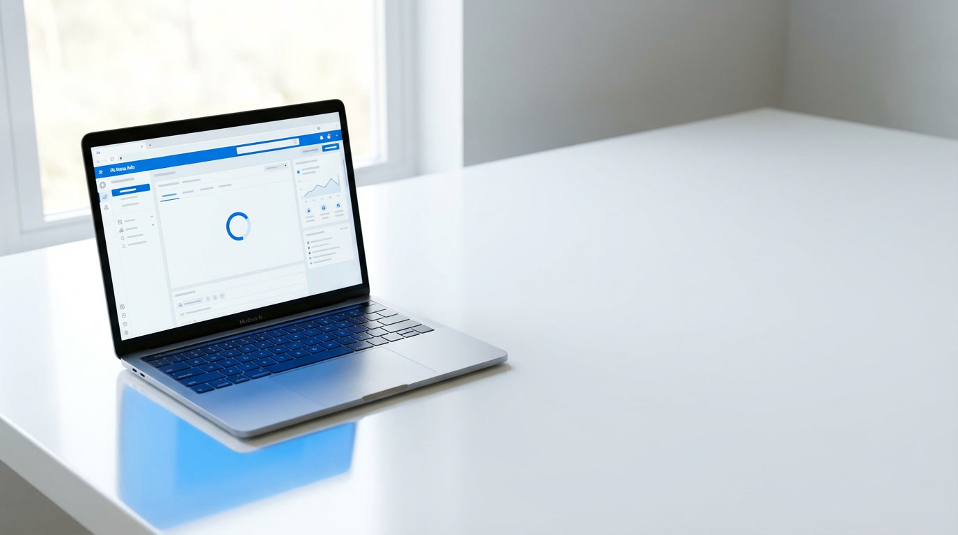 gemini image 2 Minimalist cinematic wide shot clean white modern desk from slightly above open 0